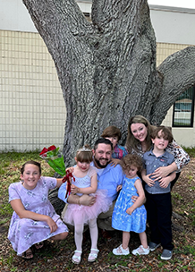 Haire Family Photo at Kelsey's Dance Recital - Thumbnail